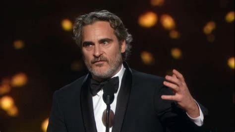 joaquin phoenix oscar speech analysis